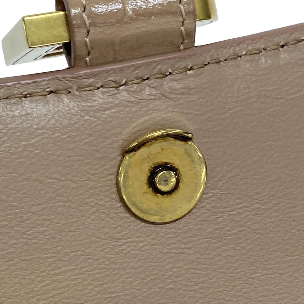 Balenciaga Hourglass Top Handle Small Handbag 593546 Pink Beige - Picture 14 of 16